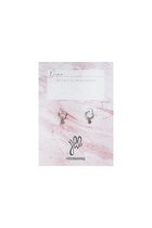 Earrings Heartbeat - Zilver - cadeautje -Oorbellen-Yehwang
