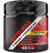 Testosterone Booster / Testo MAX - 270 capsules - Extra sterk: Hoog gedoseerd met 7320 mg per dagelijkse portie - Met aminozuren + plantenextracten - Tribulus + Maca extract + Boron + D-Asparaginezuur