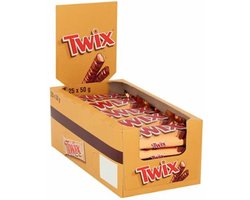 Twix Chocolade Reep - 25 x 50 gram