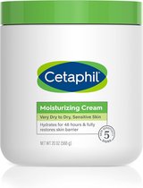 Cetaphil Body Moisturizer - hydraterende crème - Bodylotion - droge tot zeer droge - gevoelige huid - 566 gr