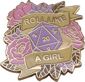 Lapi Toys - Dungeons and dragons Pin - DnD - D&D - Metaal - Pastel - Goud