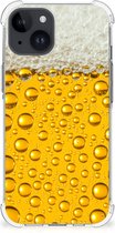 Telefoonhoesje Geschikt voor iPhone 15 Plus Hippe Hoesjes met transparante rand Bier