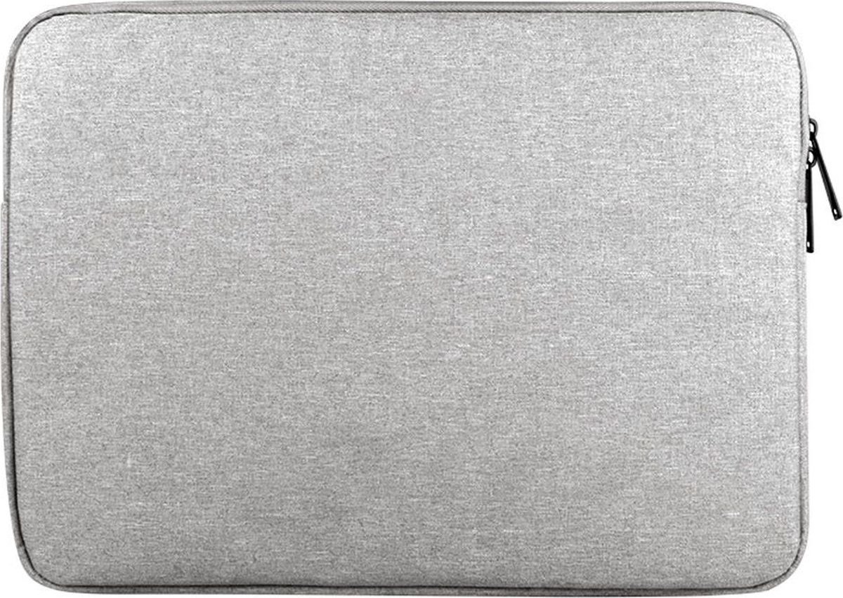 Mobigear - Laptophoes geschikt voor Laptop | Mobigear Oxford Sleeve (max 32 cm x 22 cm) Laptop hoes - Grijs