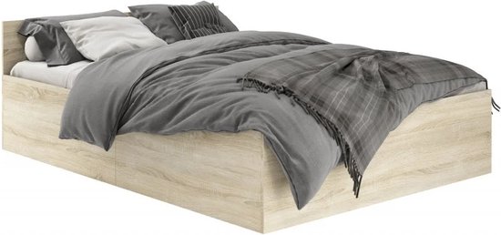 Bed Met Opslagruimte -Compleet Met Matras - bed met opbergruimte