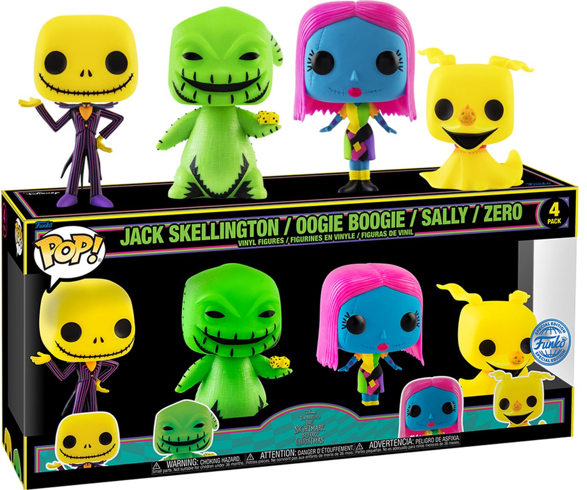 The Nightmare Before Christmas Jack Skellington [Glow-in-the-Dark] Funko Pop!