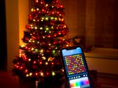 Slimme LED Kerstverlichting - Kerstboom, Lichtsnoer 10 meter - RGB - Individuele Lichtpuntjes instellen - 100 LEDS - App bediening - IP65 Waterbestendig - Veel slimme opties - USB Plugin - Energiezuining & Duurzaam