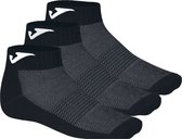 Joma Ankle 3PPK Socks 400780-100, Unisex, Zwart, Sokken, maat: 39-42
