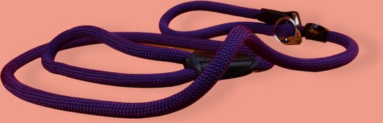Hunter Retrieverlijn Met Stop Freestyle - 10 mm x 170 cm - Paars