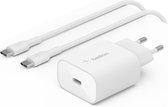 Belkin BOOST↑CHARGE™ 25W USB-C - Power Delivery - Chargeur mural 3.0 avec PPS - Wit