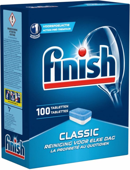 Finish Classic Tablettes pour lave-vaisselle Regular 57 pastillas - 1 pack