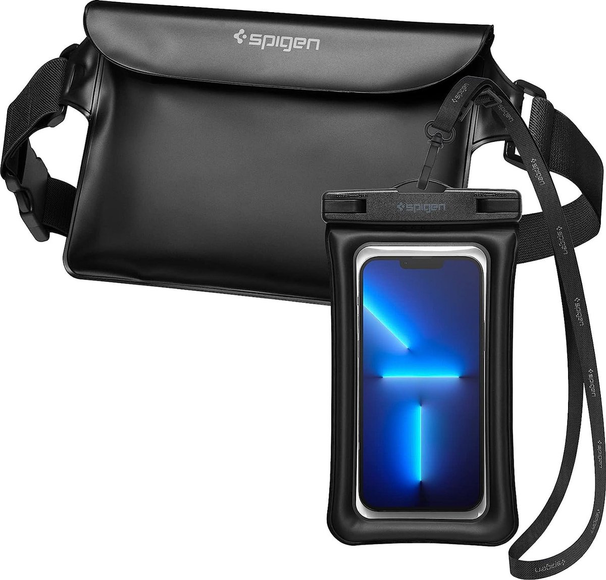 Spigen Universele A621 Amp04533 Waterdichte Hoes Zilver