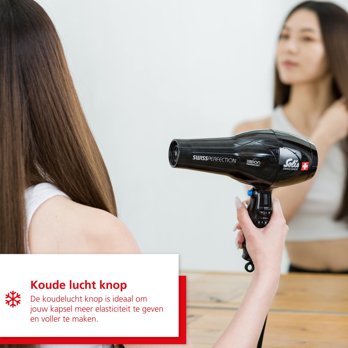 Solis Swiss Perfection 440 Föhn - Professionele Haardroger - afbeelding 3