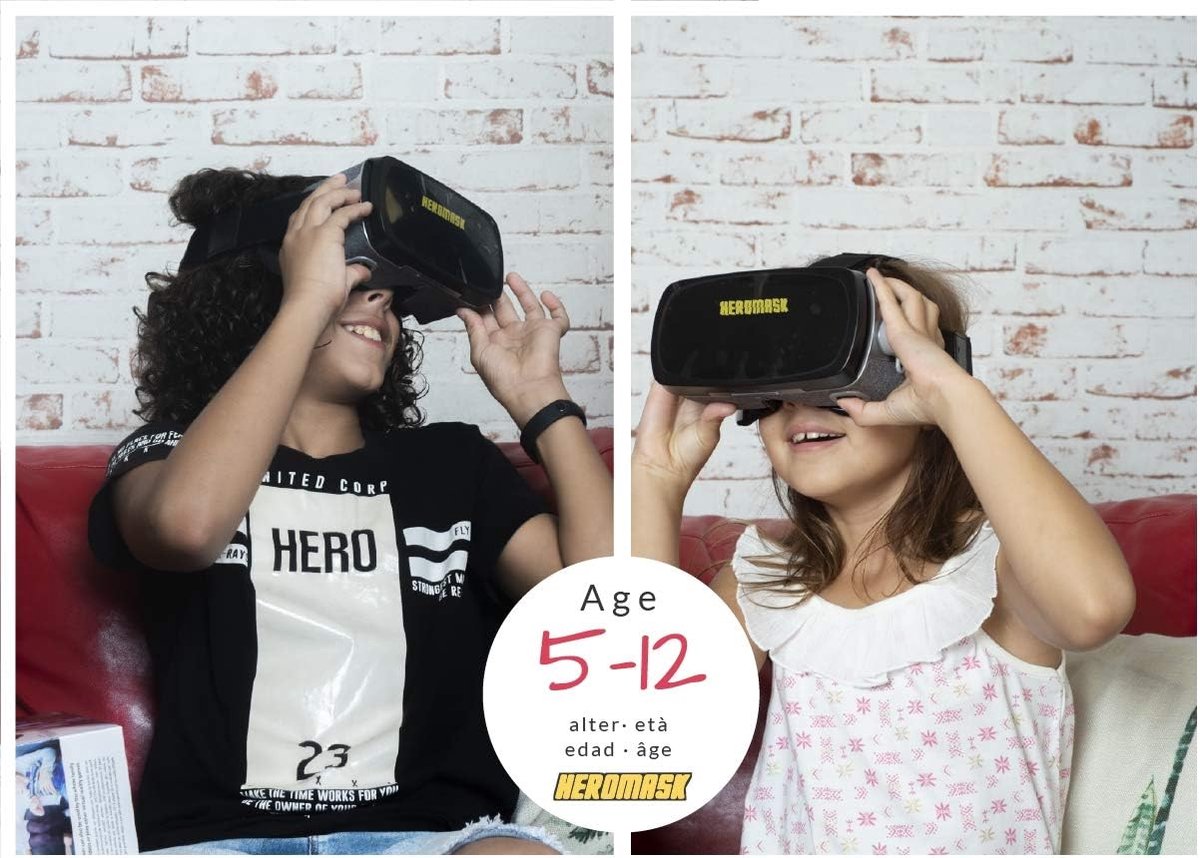 Lunettes VR éducatives Pour Enfants Heromask - Apprentissage Des Langues (anglais, Français), 5-12 Ans - 9