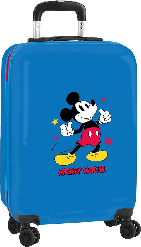Chariot Disney Mickey Mouse - 55 x 34,5 x 20 cm - Valise rigide ABS | bol.