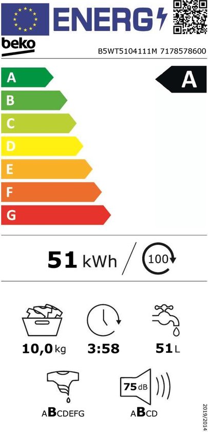 Économisez de l'eau à chaque cycle avec la technologie SaveWater de Beko !