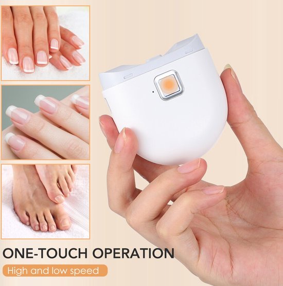CL CHLIN® "Easy trim model 1" Elektrische Nagelknipper voor baby, kinderen en volwassenen met oplaadbare accu - precicie - nageltrimmer - nagelschaar - met extra grote opening - nagelvijl van CL CHLIN — afbeelding 5