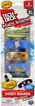 Teck Deck - 5 Pack - Bendy Boards- Mini skateboards - Vinger skateboard- Spinmaster