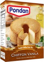 Chiffon vanille - Gâteau pandan - vanille - Mélange à gâteau mousseline vanille - poudre à gâteau - Pondan