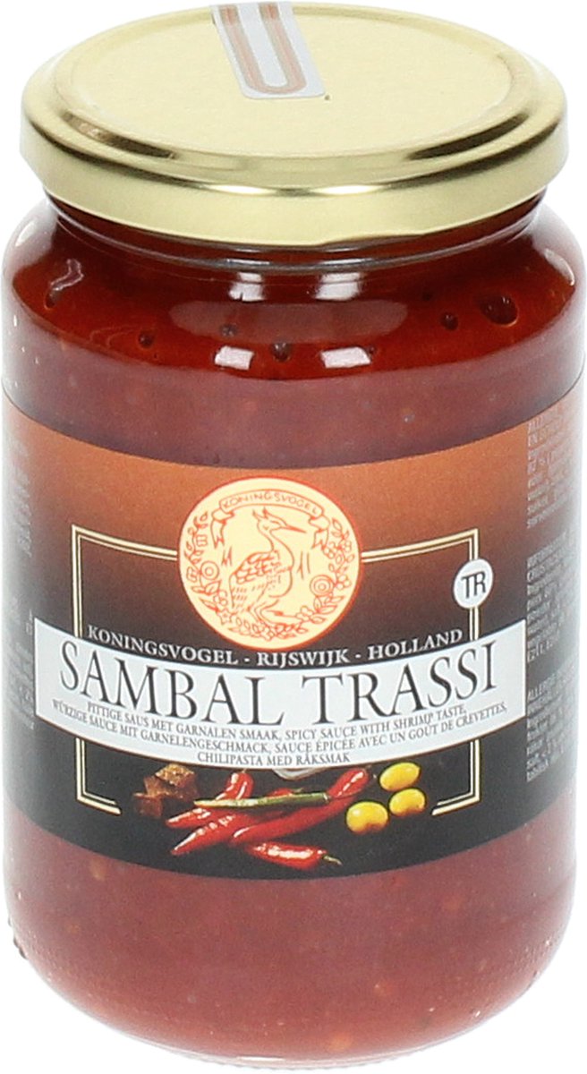 Koningsvogel - Sambal Trassi - 375g