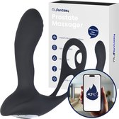 MyFantasy Prostaat Stimulator met Cockring – 42°C – App Bestuurbaar – Verwarmde Anaal Vibrator - Zwart