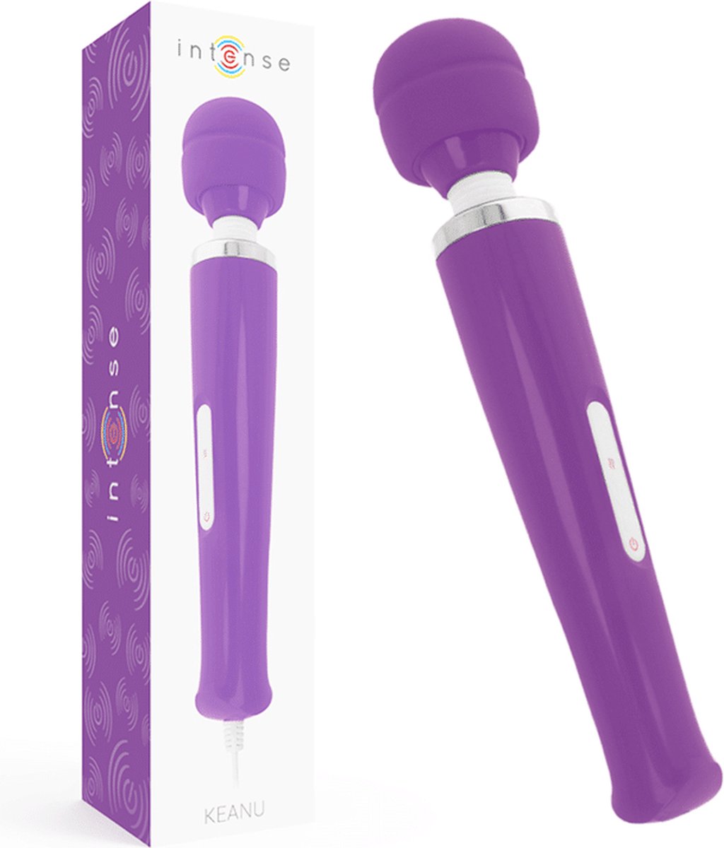 INTENSE FUN | Intense Keanu Vibrating Power Wand Purple