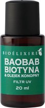 Siliconen haarserum Baobab + Biotine & Hennepolie 20ml