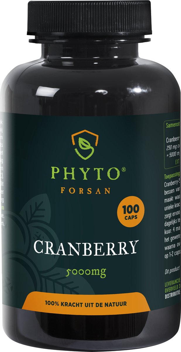 Goedkoopste Cranberry 5000 mg 100 capsules