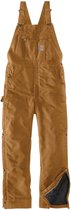 Thermo Bib Overall - Canvas Duck - Loose Fit - Carhartt Brown - maat M