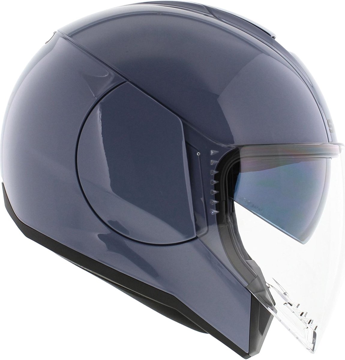 Shark Citycruiser Jethelm glans nardo grijs XS - Motorhelm Brommer helm – foto 8