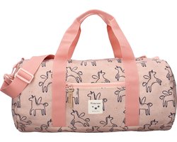 foto van Kidzroom London Beasties logeertas - Roze - Unicorn