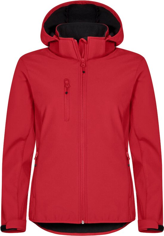 Clique Basic Hoody Softshell Ladies 020917 - Rood - S