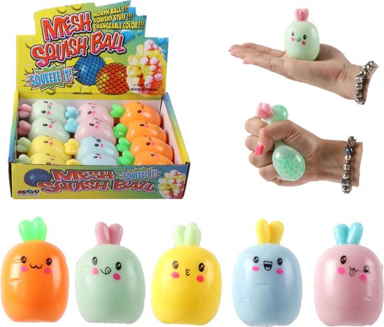 Balle anti-stress carotte squeeze ball - 1 exemplaire - Kawaii - Mignon -  Fidget 