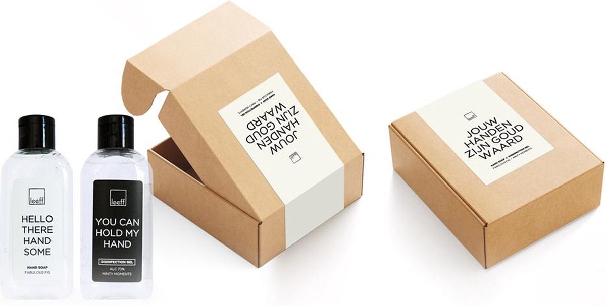 Goedkoopste Leeff Giftbox Jouw handen zijn goud waard