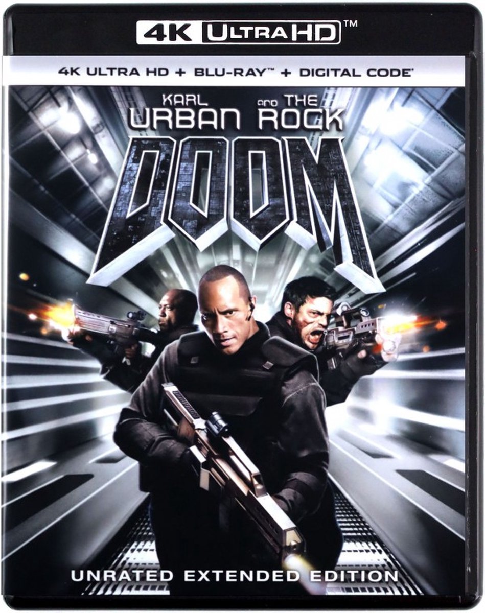 Doom [Blu-Ray 4K]+[Blu-Ray]-
