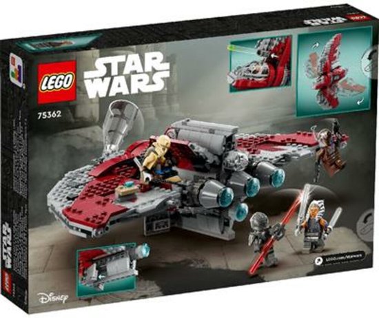 Vaisseau spatial à construire T-6 Jedi Shuttle d'Ahsoka Tano LEGO Star Wars - 75362