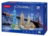 Cubic Fun 3D Puzzel City Line New York City