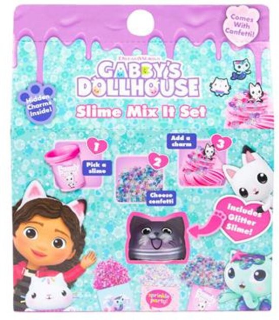 Foto: Gabbys dollhouse slime mix it set