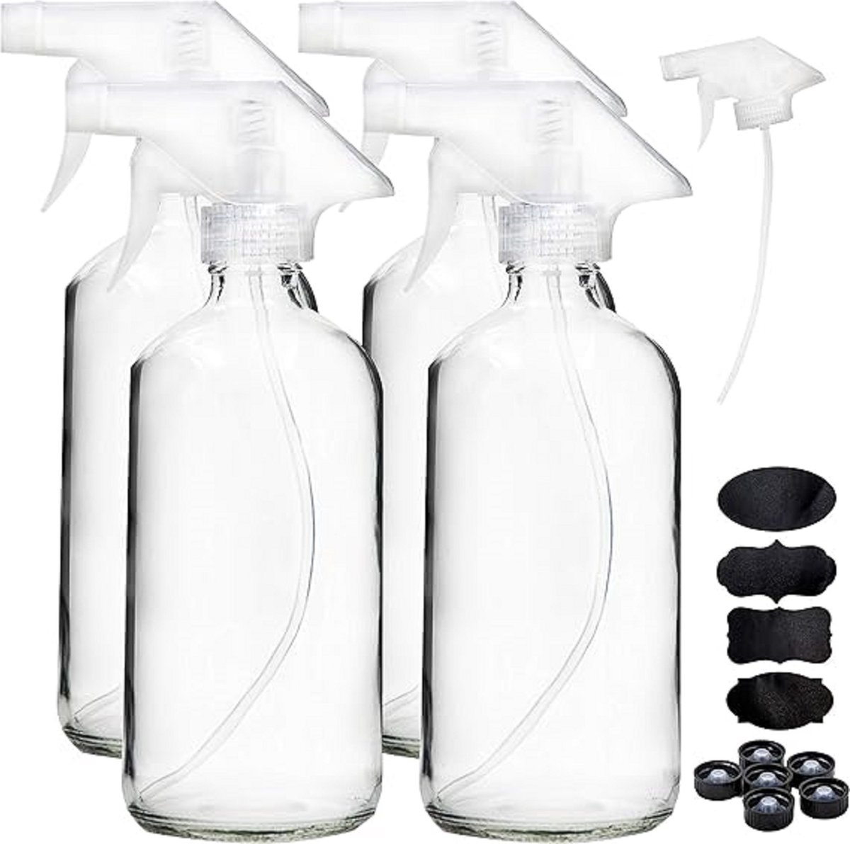 Goedkoopste Spuitfles - Mistspuitfles / Hervulbare rolflessen - Voor reiniging, parfums, etherische olein