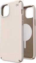 Geschikt voor Speck Apple iPhone 15 Plus Presidio2 Pro Geschikt voor Mag Hoesje - Beige