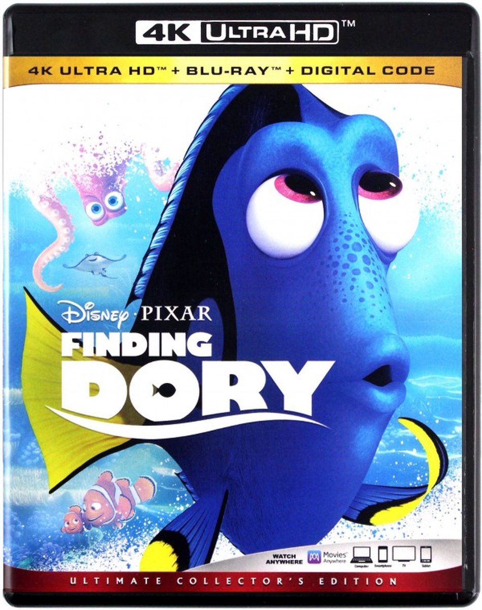 Finding Dory [Blu-Ray 4K]+[Blu-Ray]-