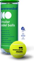 Renewaball 3 Sustainable padel balls