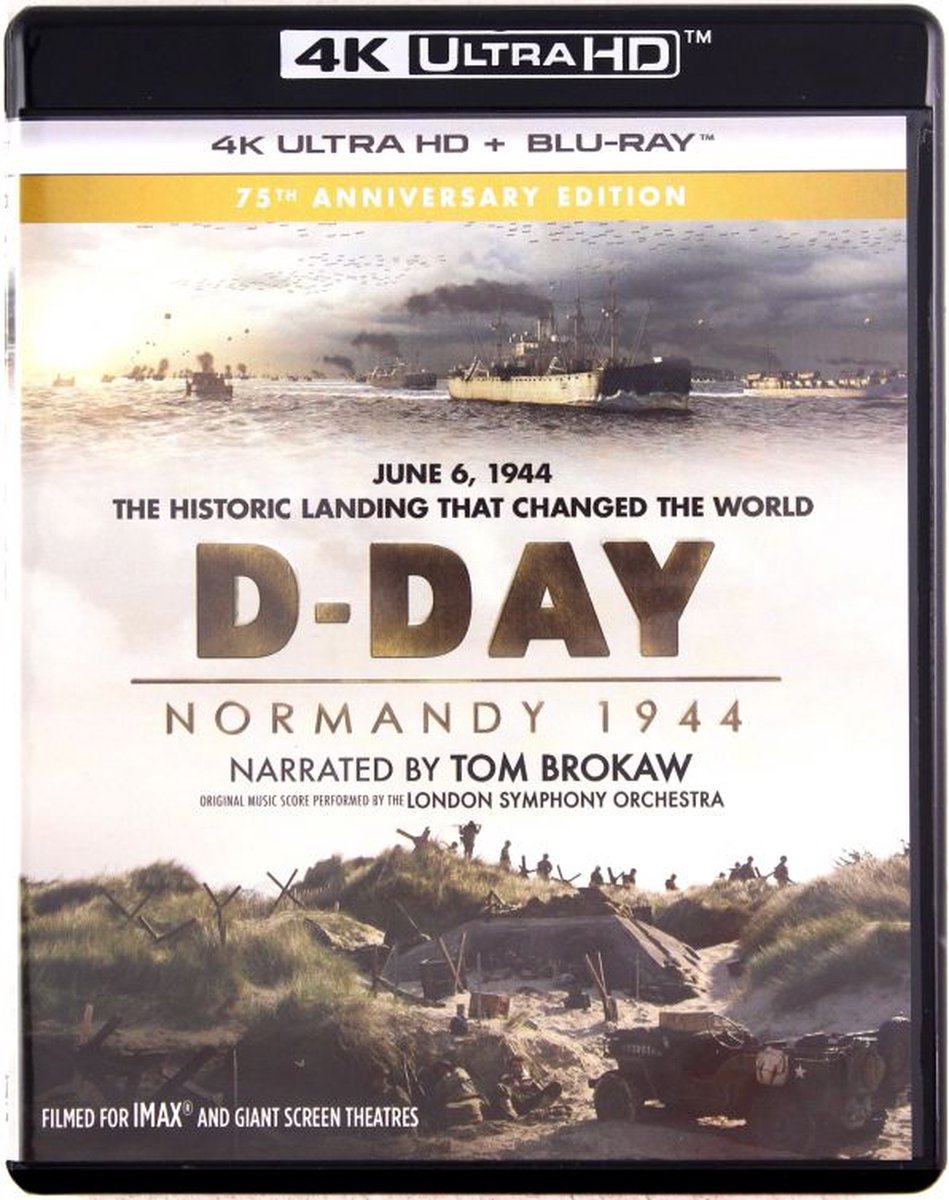D-Day: Normandy 1944 [Blu-Ray 4K]+[Blu-Ray]-