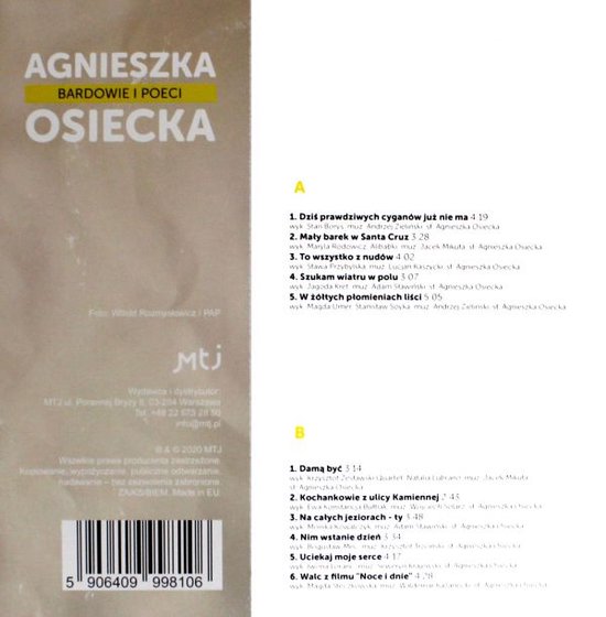 Bardowie i poeci: Agnieszka Osiecka [Winyl]