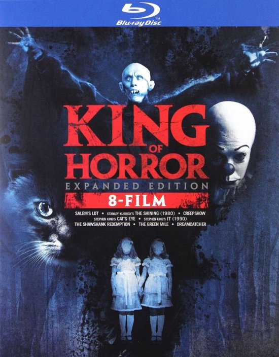 King of Horror Collection: Miasteczko Salem / The Shining / Creepshow / Cat's Eye / To / The Shawshank Redemption / The Green Mile / Dreamcatcher [BOX] [8xBlu-Ray]