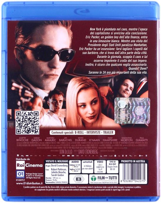 Cosmopolis [BluRay] (Bluray), Sarah Gadon Dvd's bol