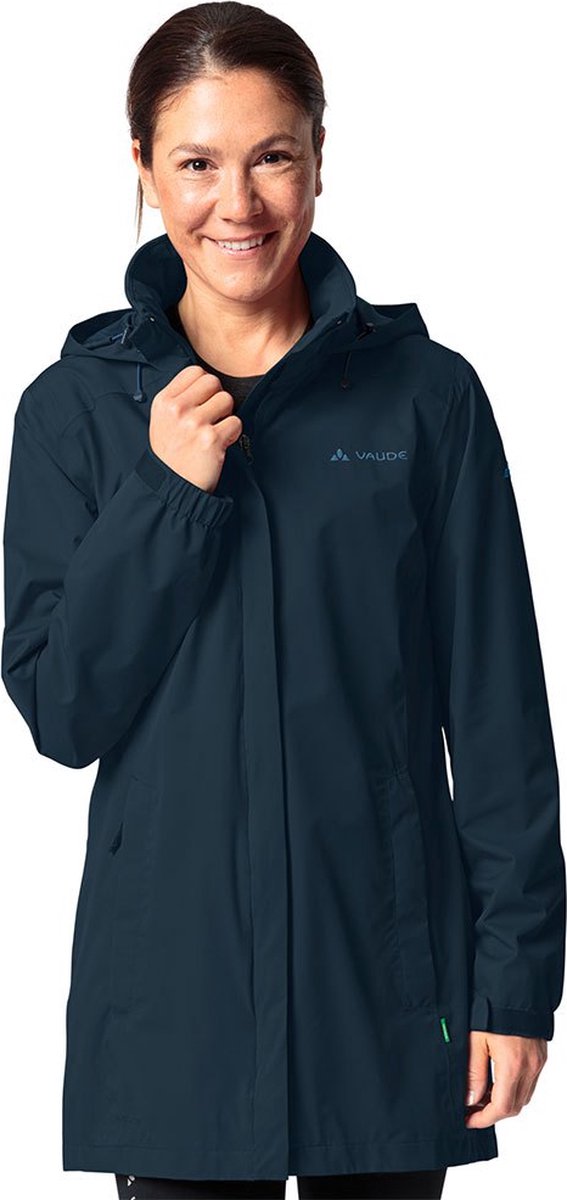 Vaude Escape Parka Vrouw Dark Sea