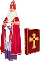Compleet Sinterklaas kostuum inclusief boek