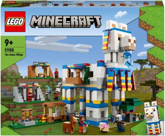 LEGO Minecraft Het lamadorp - 21188 | bol