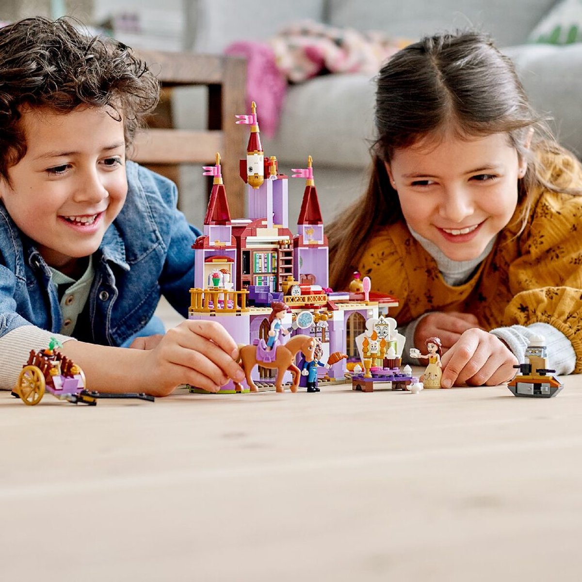 LEGO Disney Princess Belle en het Beest kasteel 43196 — cadeau in Spellen & Speelgoed - foto 5