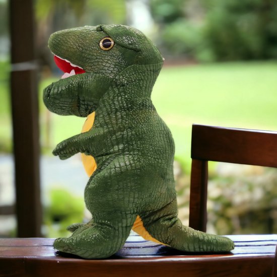 T-Rex met Baby Pluche Knuffel - 25 cm